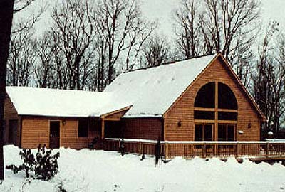 Duncannon log home