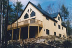 Highland Lake Timberframe Post and Beam House