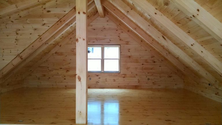 Crockett Post & Beam roof system in single & two family homes