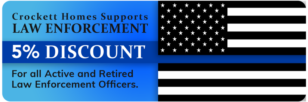 Crockett Law Enforcement Discount Website Ad